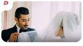 تصاویر| عکس های عروسی رضا قوچان نژاد با سروین بیات ( خواهر ساره بیات) لو رفت 