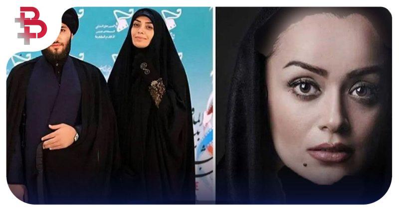 مادر شوهر سوم و عراقی الهام چرخنده را دیده اید؟/ این زن جوان مادرشوهر خانم بازیگر است