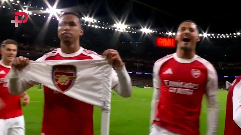 گل اول آرسنال به اتلتیکو مادرید گابریل