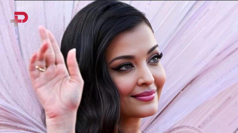 عکس؛ سفر در زمان؛ «آیشواریا رای» در حاشیه جشنواره فیلم کن در فرانسه؛ سال 1383