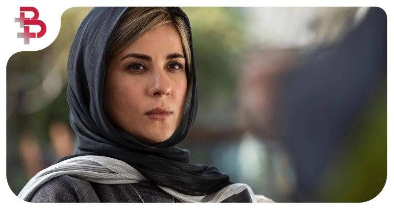 فیلم| ویدئویی از غم و غصه سارا بهرامی در مراسم بدرقه ناصر تقوایی