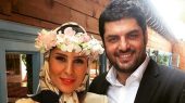 تصاویر عروسی و بیوگرافی سام درخشانی و عسل خانم همسرش/ شغل همسر معروفش را می دانی؟