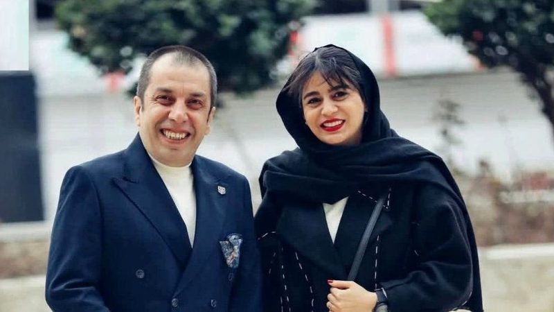 تصاویر عروسی عباس جمشیدی فر و مهدخت خانوم؛ این زن زیبا و کم سن و سال همسر دوم آقای بازیگر است