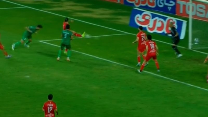 گل اول شمس آذر به فولاد (سهیل فداکار)