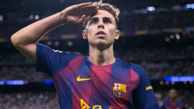 گل اول بارسلونا به به رئال مادرید فرمین لوپز