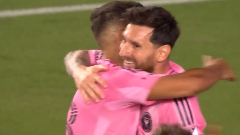 گل دوم اینترمیامی به نشویل دبل لیونل مسی