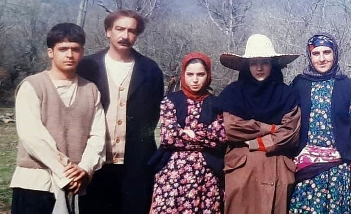 عکس| سفر زمان؛ «شیرین» (سریال پس از باران) در 21 سالگی در کنار «خسرو شکیبایی»