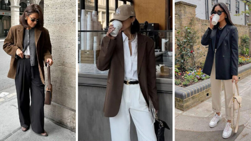 تنها با این کت بلیزر، استایل پاییزی خود را شیک‌تر و خاص‌تر کنید!