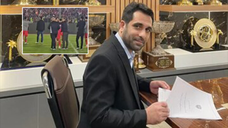 واکنش اینانلو به ویدیوی جنجالی پیج پرسپولیس 