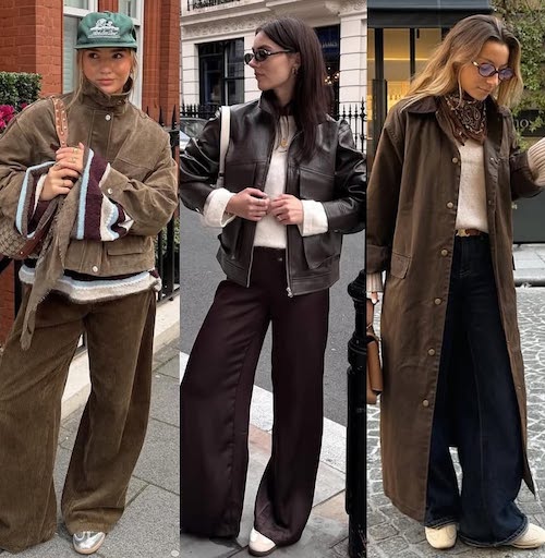 استایل‌ پاییزی با کتانی