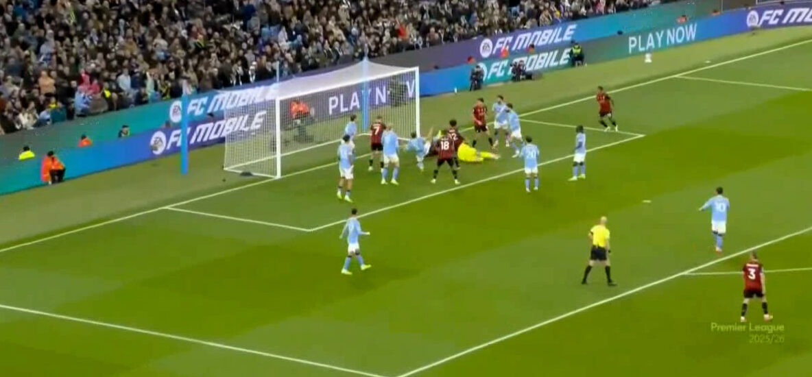 گل اول بورنموث به منچسترسیتی توسط تایلر آدامز