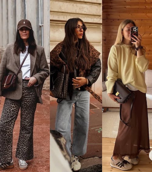 استایل‌ پاییزی با کتانی