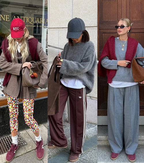 استایل‌ پاییزی با کتانی