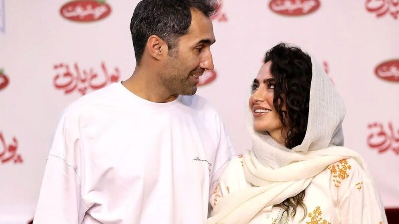 عکس| استایلجذاب سمانه پاکدل و هادی کاظمی در اکران فیلم «آقای زالو» درخشید