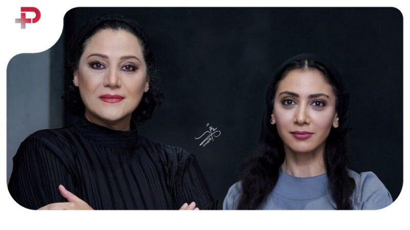 مونا فرجاد و شبنم مقدمی در پشت صحنه؛ خانم‌ها از استایلشون ایده بگیرند