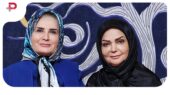 نوستالژی دهه شصت روی فرش قرمز؛ حضور مشترک الهه رضایی و گیتی خامنه در مراسمی سینمایی