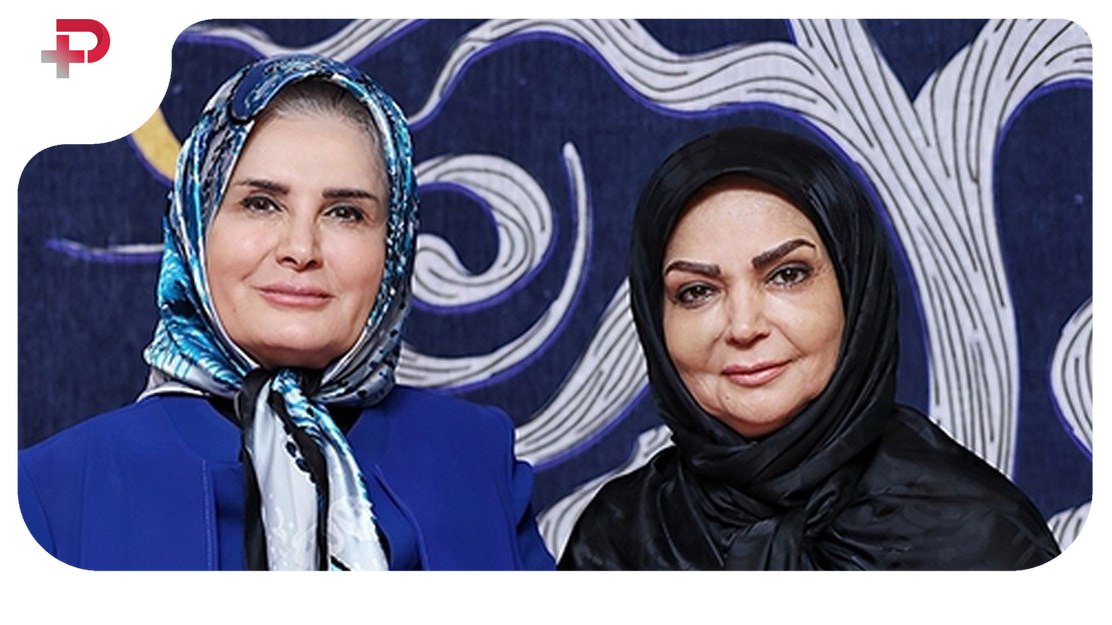 نوستالژی دهه شصت روی فرش قرمز؛ حضور مشترک الهه رضایی و گیتی خامنه در مراسمی سینمایی