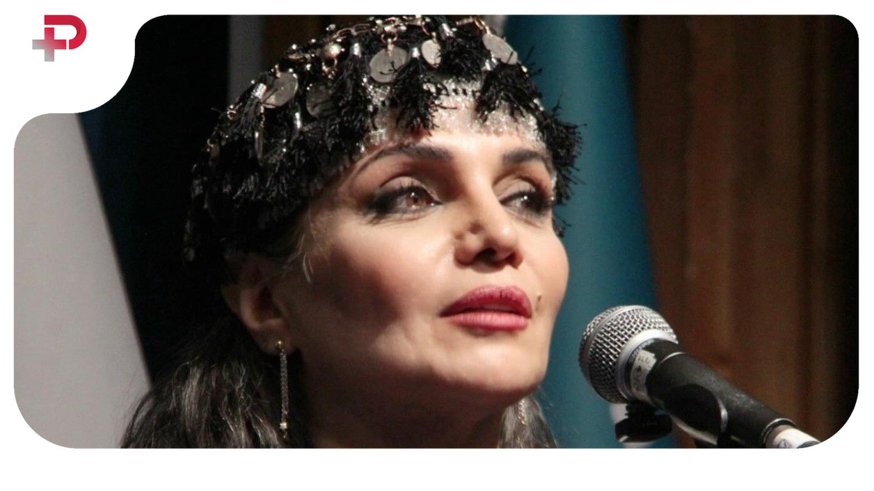 الهام پاوه نژاد با روسری سکه‌ای؛ خانم بازیگر با این استایل ترکوند!