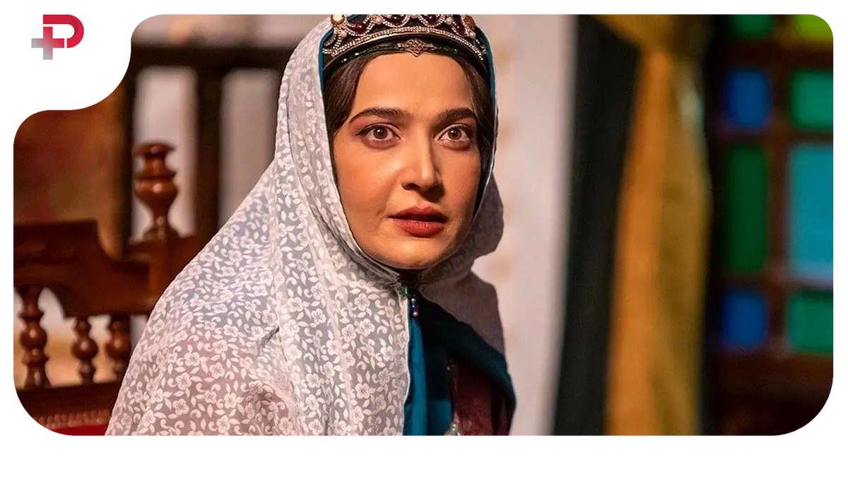 جنجال استایل الهام نامی با شال پلنگی