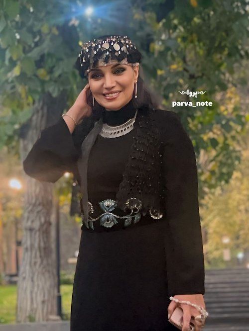 استایل مشکی الهام پاوهنژاد