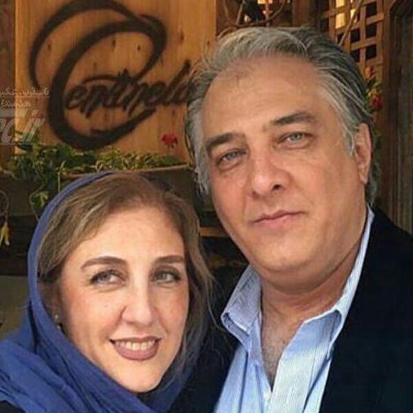 ایرج نوذری و همسرش