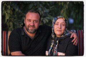 بهرنگ توفیقی و مادرش