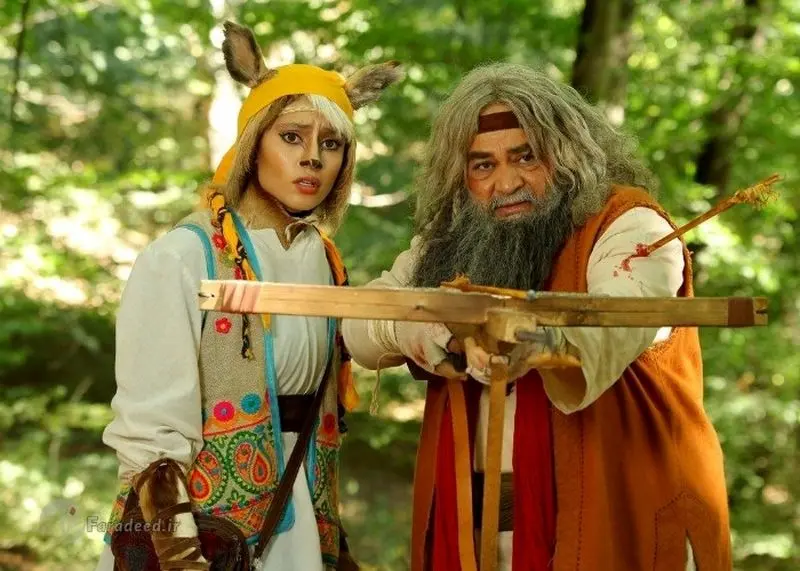 ترلان پروانه در آهوی پیشونی سفید