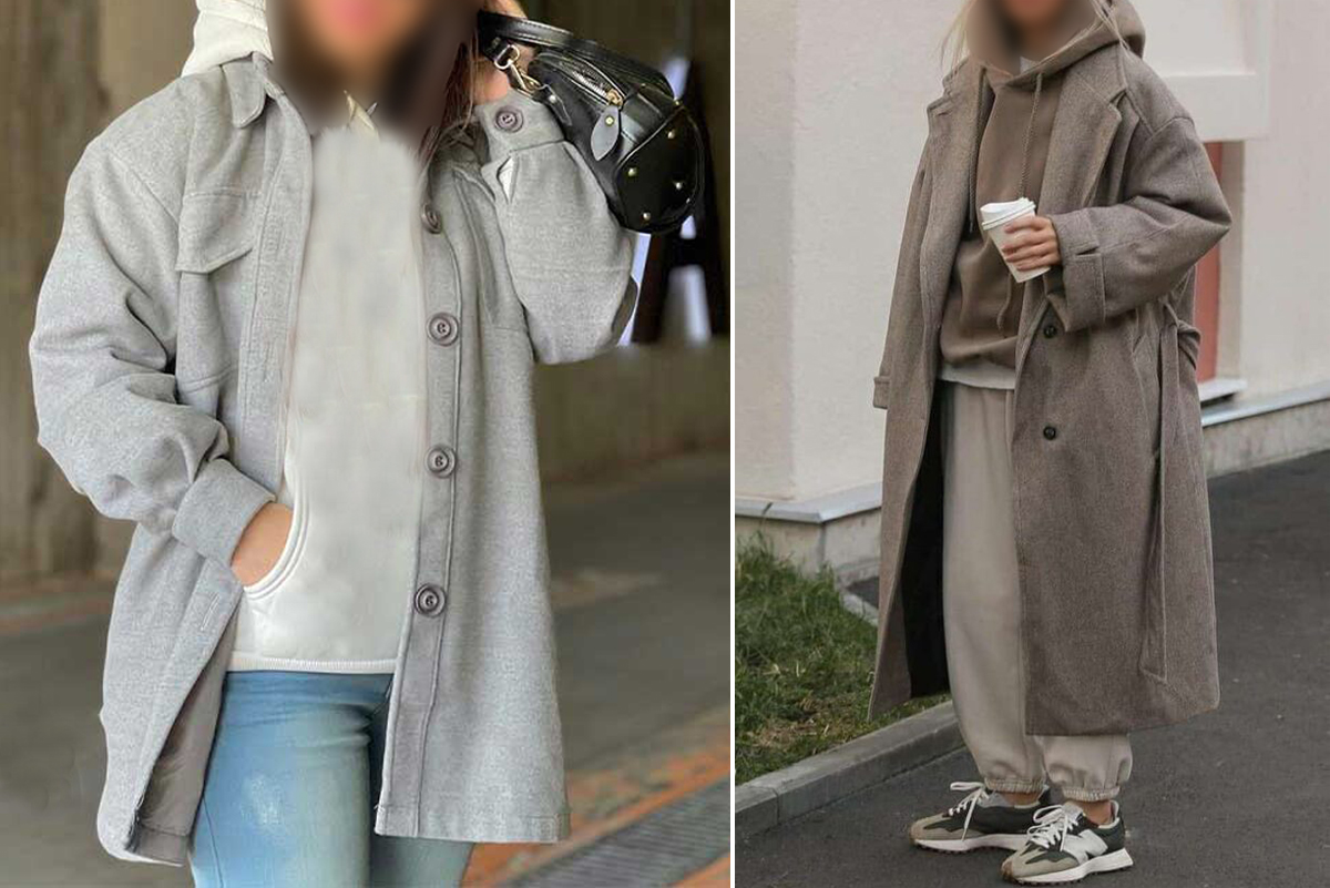 ترکیب-مانتو-و-هودی،-استایل-جسورانه-برای-پاییز