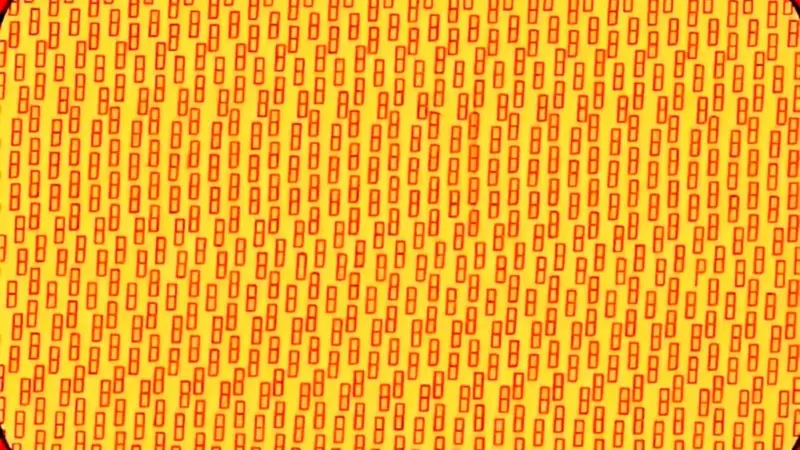 تیزبین ها سه سوته این تست را حل کنند / سعی کنید حرف P مخفی را در عرض چند ثانیه پیدا کنید