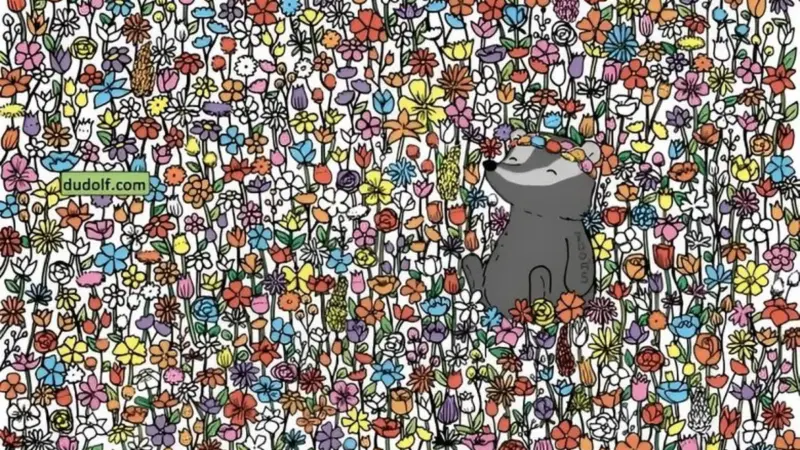 تست بینایی را باهوش ها سه سوته حل کنند/ کشف ۵ پروانه پنهان شده در میان گل‌ها را در 1۵ ثانیه