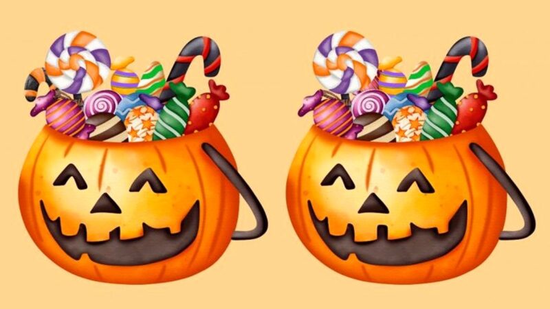 تست هوش را اگر باهوشید حل کنید/ ۳ تفاوت بین این نماد های هالووین‌ را در ۸ ثانیه پیدا کنید