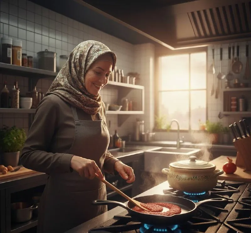 راز اصلی خوش رنگ شدن و خوش طعم شدن خورشت های ایرانی چیست؟؟