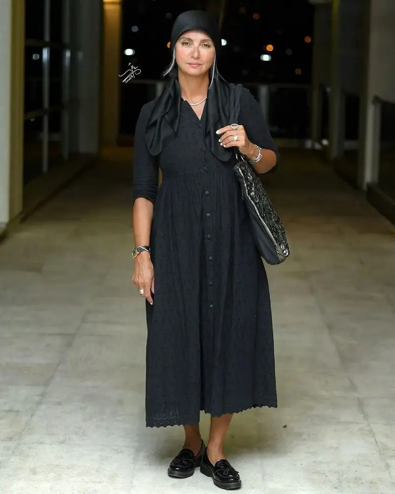 استایل اسپرت رویا جاویدنیا در ۶۰ سالگی 1