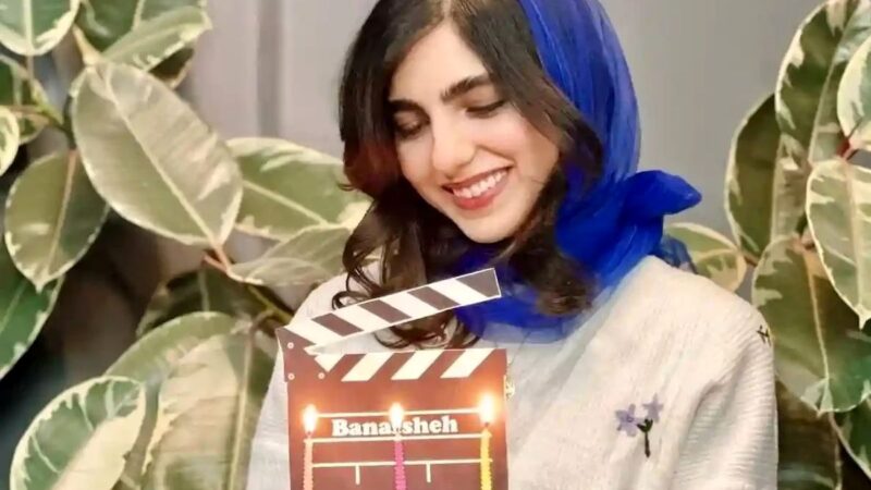 عکس| بیوگرافی و حواشی زندگی بنفشه ریاضی دختر خاله هوتن شکیبا در سریال تاسیان و همسرش