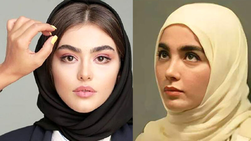 عکس| تقلید عجیب سنا حسینی بازیگر سارا پایتخت از ریحانه پارسا