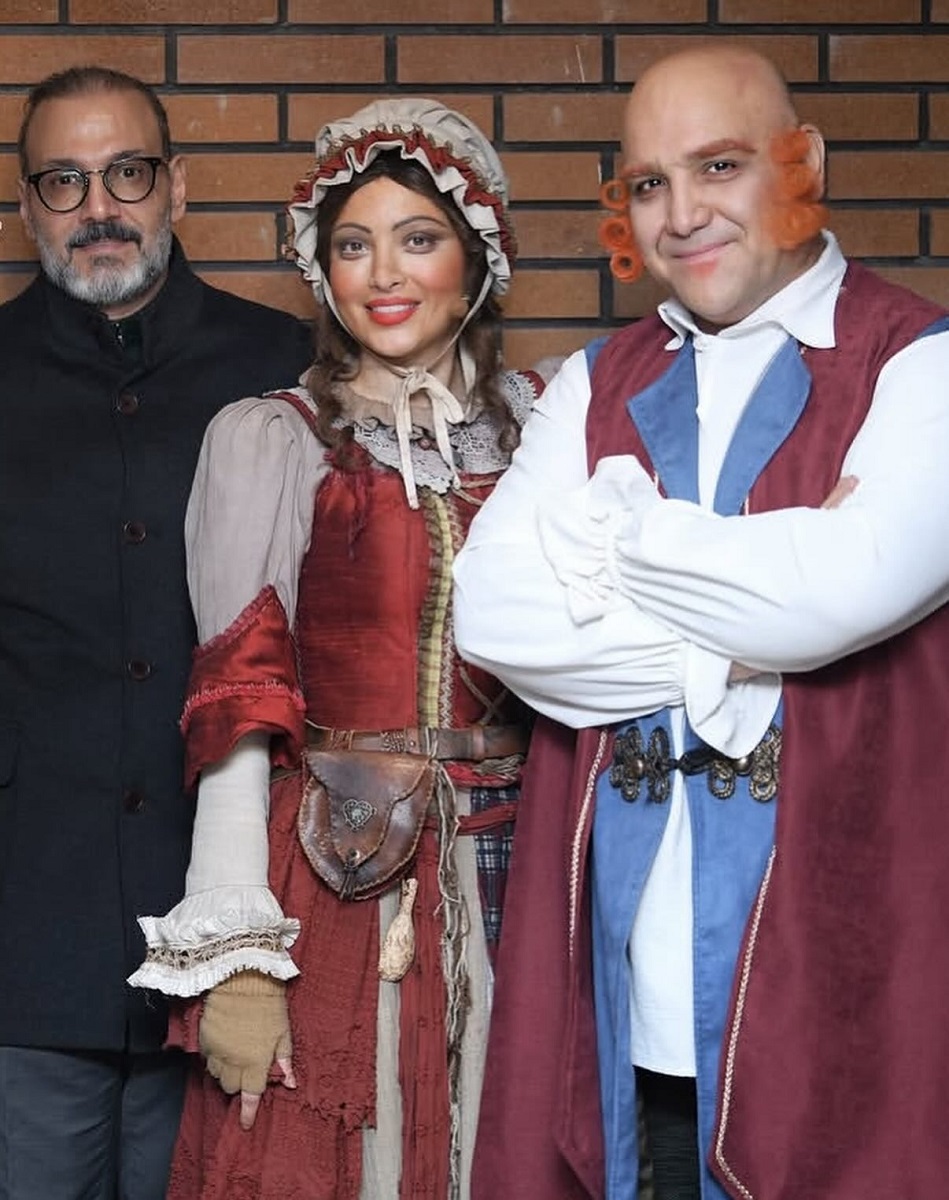 علیرضا قربانی در نمایش الیور توئیست 3