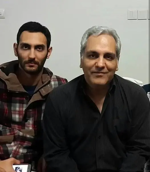 مهران مدیری با پسرش