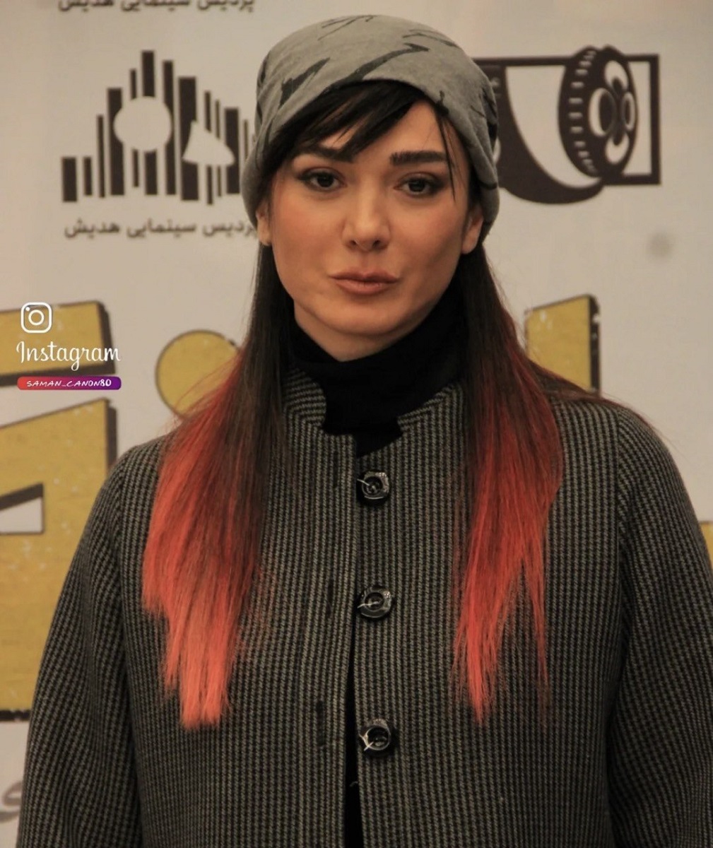 موهای قرمز مینا وحید 1