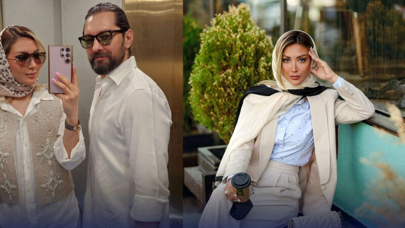 عکس| جواهرات میلیاردی مینا مختاری همسر بهرام رادان چشم‌هارو خیره کرد!