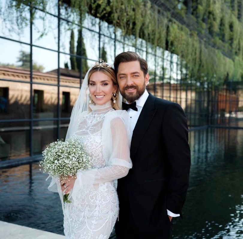 مینا مختاری و بهرام رادان