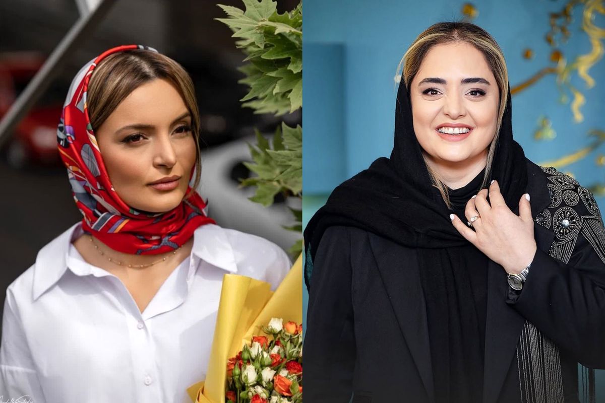 نیلوفر پارسا و نرگس محمدی