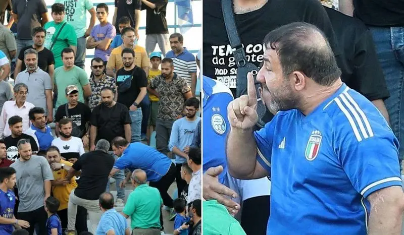 هانی کرده در کمپ حجازی