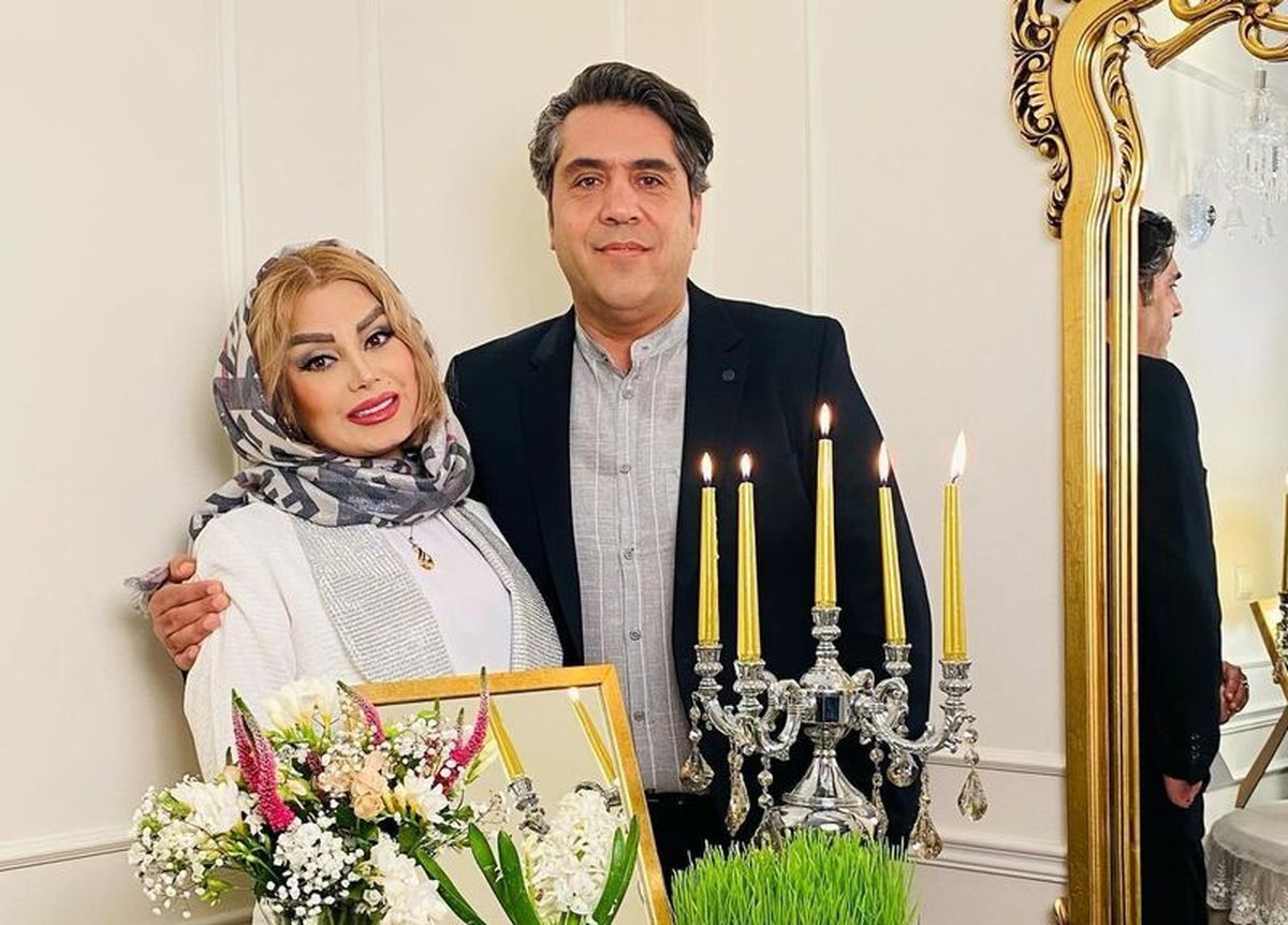 عکس| استوری عاشقانه صبا راد و همسر معروفش کنار دریا