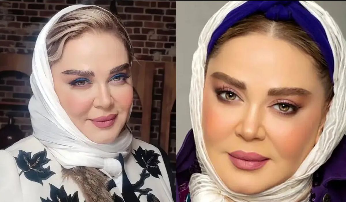 عکس| جنجال دوباره بهاره رهنما با لباس پرنسسی در ۵۲ سالگی