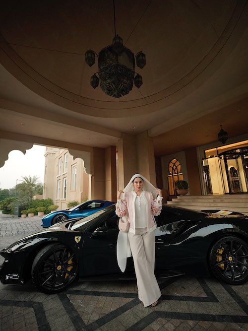 شیدا یوسفی در امارات