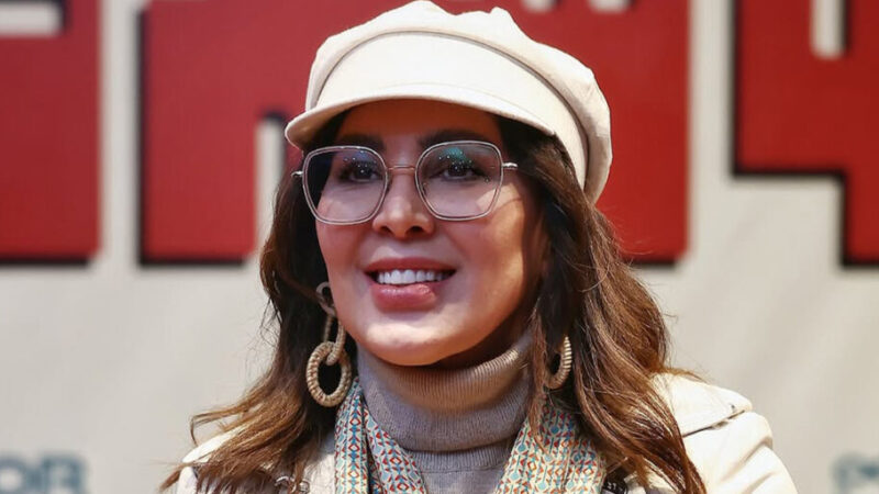 عکس| لیلا بلوکات با استایلی نیمه‌رسمی و جذاب در یک مراسم خاص