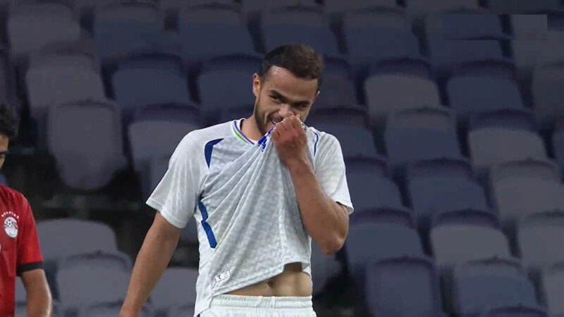 گل دوم ازبکستان به مصر | دبل دیدنی اوستون اورونوف