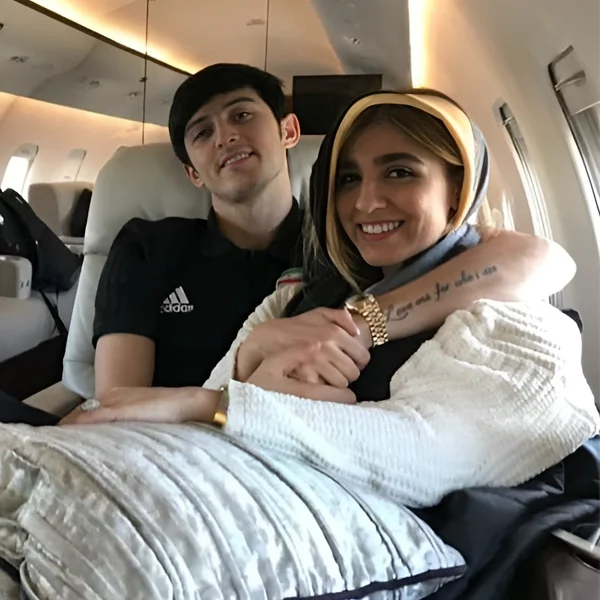 ازدواج سردار آزمون با همسرش آناهیتا کریمی