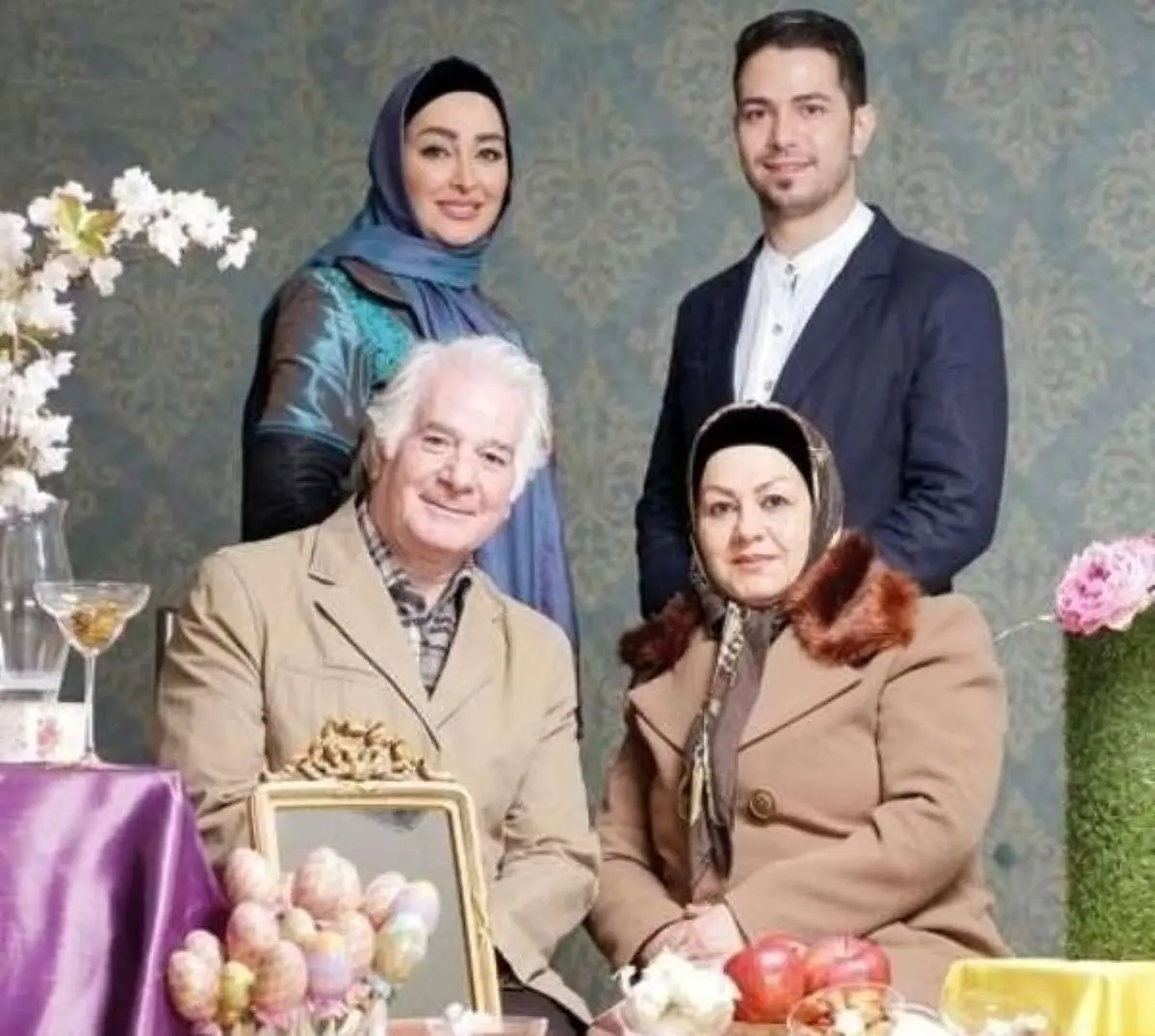 والدین الهام حمیدی