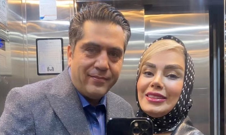 فخر فروشی صبا راد مجری خوش صدای ایرانی با فرش دستبافت تبریز - تصویر شاخص